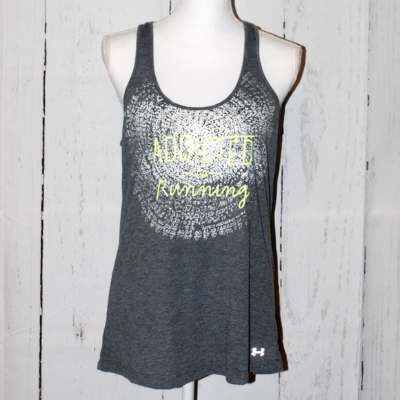 Under Armour Addicted to Running Medium Racerback - Picture 1 of 4